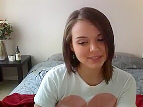 Shy teen 18+ Masturbates to Orgasm For You