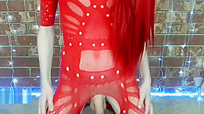Sick Redhead ladyboy Plays With anal And weenie Games