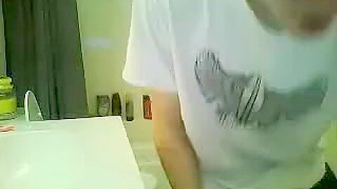 Sirius 18 Yo Showers Jerks And Cums
