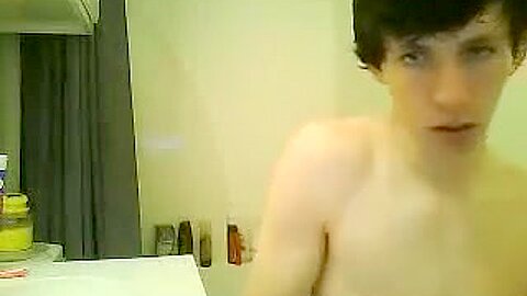 Sirius 18 Yo Showers Jerks And Cums