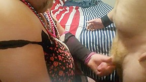 Sissy faggot serves Master