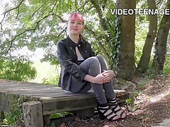 Skinny teen 18+ Does Her First Porno Audition