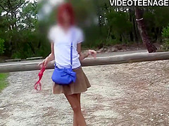 Skinny teen 18+ Naked At Beach