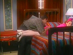 Slut Gets Her Legs Spread On The Bed And Fucked Hard With A Thick Cock