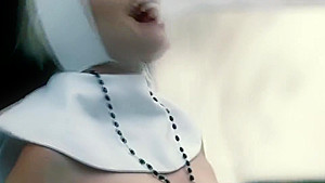 Slutty Nuns Charlotte and Lily enjoys pussy tribbing and licking