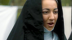 Slutty Nuns Charlotte and Lily enjoys pussy tribbing and licking
