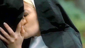 Slutty Nuns Charlotte and Lily enjoys pussy tribbing and licking