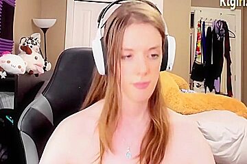 Small Boobs Canadian Trans Cutie Teases On Webcam