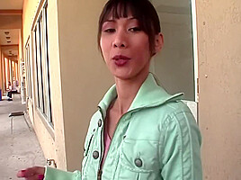 Smoking Hot Tattooed Brunette Asian Loves To Ride Reverse And Normal Cowgirl Style