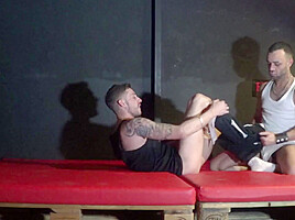 Sneaker Fetish, Amateur Cam With Aytor, And Straight Boy - FirstTimeWithABoy