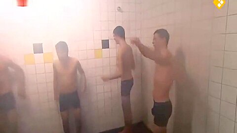 Sports Reporter Showers With Dutch Soccer Players
