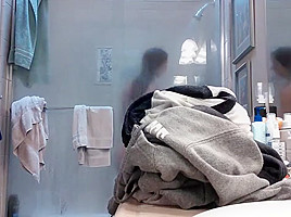 Spy girlfriend shower