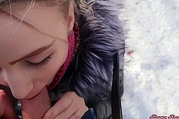 Stacy Starando - Girl Was Fucked By Stranger In A Winte