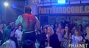 Steamy hot orgy party