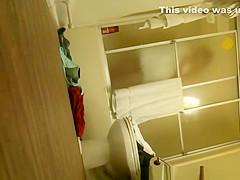 Step dad secretly films teen 18+ in bathroom