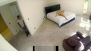 Step mom Massage body for Step son's black friend