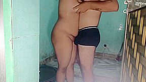 Step sister-in-law Fucked In The Bathroom