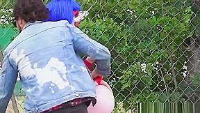 StrandedTeens - Dirty clown gets into some funny business
