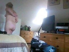 Stripping off to masturbate   HC