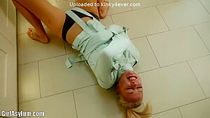 Struggling On The Kitchen Floor With Lucy Lauren