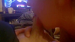 Sucking Thick Cock(cum in my throat)