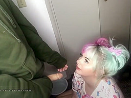 Sucking and fucking with Step daddy!