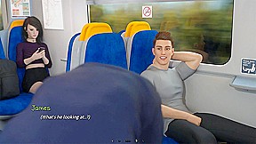 Summer Heat Sexy Super Model In The Train Ep1
