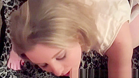 Sunny Lane Services Big Cock in Hotel Room