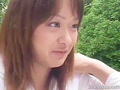 Sweet Japanese teen 18+ Hairly Blowjob