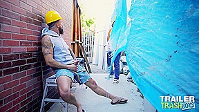 TRAILERTRASHBOYS Hunks Alpha Wolfe And Joel Someone Bareback