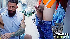 TRAILERTRASHBOYS Hunks Alpha Wolfe And Joel Someone Bareback