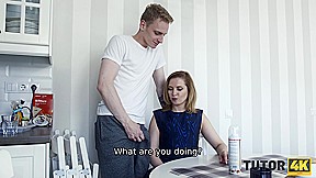 TUTOR4K  Man chose woman preceptor to receive maximal pleasure during class