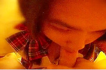 Taiwanese blowjob and tight hairy pussy
