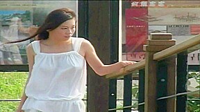 Taiwanese in white dress