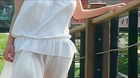 Taiwanese in white dress