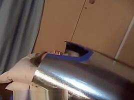 Tanning booth tickle