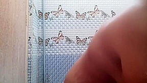 Telugu Aunty Taking Shower Fingering Pussy