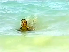 Tetona en la playa