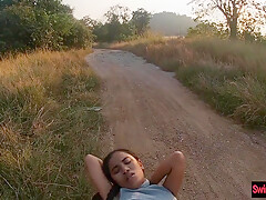 Thai Amateur teen 18+ Hottie Gets Fucked Outdoor In Public