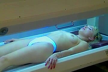 The Blonde Milf Gets Freshened Up By The Salesmans Eager