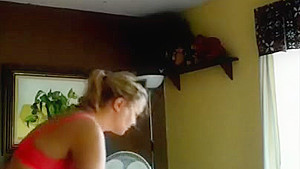 Thick Blonde Changing