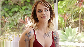 Throated Alt Babe Sammie Six Facefucked and Facial
