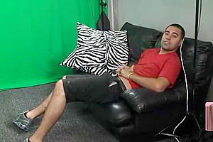 Titty Tgirl is behind the scene