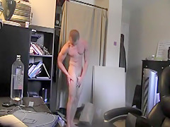 TonyM Flexing Naked