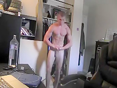 TonyM Flexing Naked