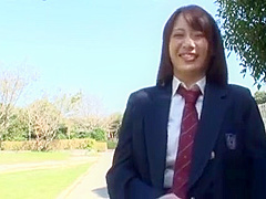 Topnotch teen 18+ floozy Eri Hosaka cannot get enough