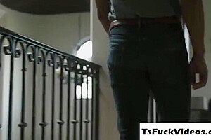 Tranny Sucks Enormous Dick - Kayleigh Coxx