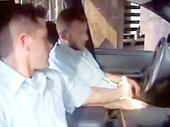 Two Straight Cops Wanking