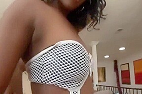 Two hot ebony teens 18+ lingerie strip and tease