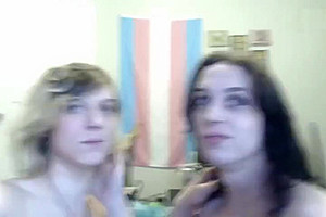 Two tranny engulf Off Each Other